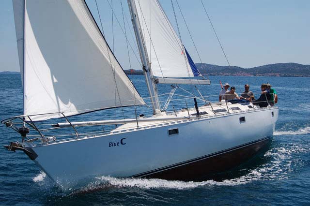 Segelyacht Blue C Ausbildungstörn Kroatien