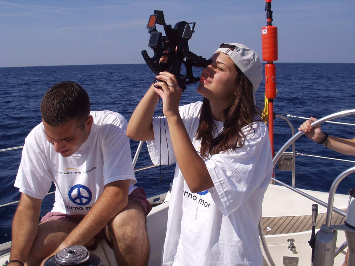 Astronavigation Kurs mit Sextant – FB4 Ausbildung auf Segelyacht